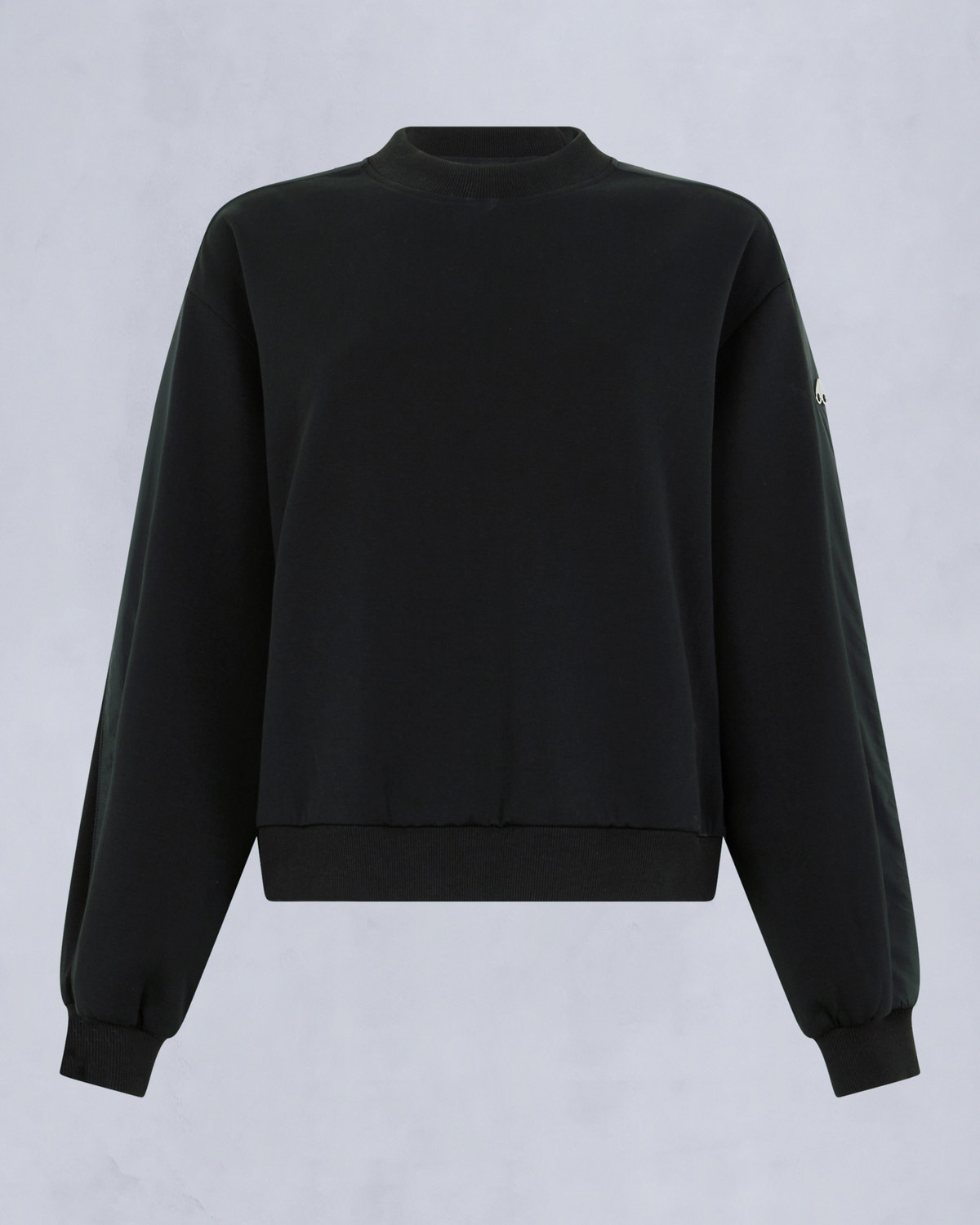 Moose Knuckles - M35LS631 - Mix Media Crewneck Sweatshirt - WOMENS -  - GM