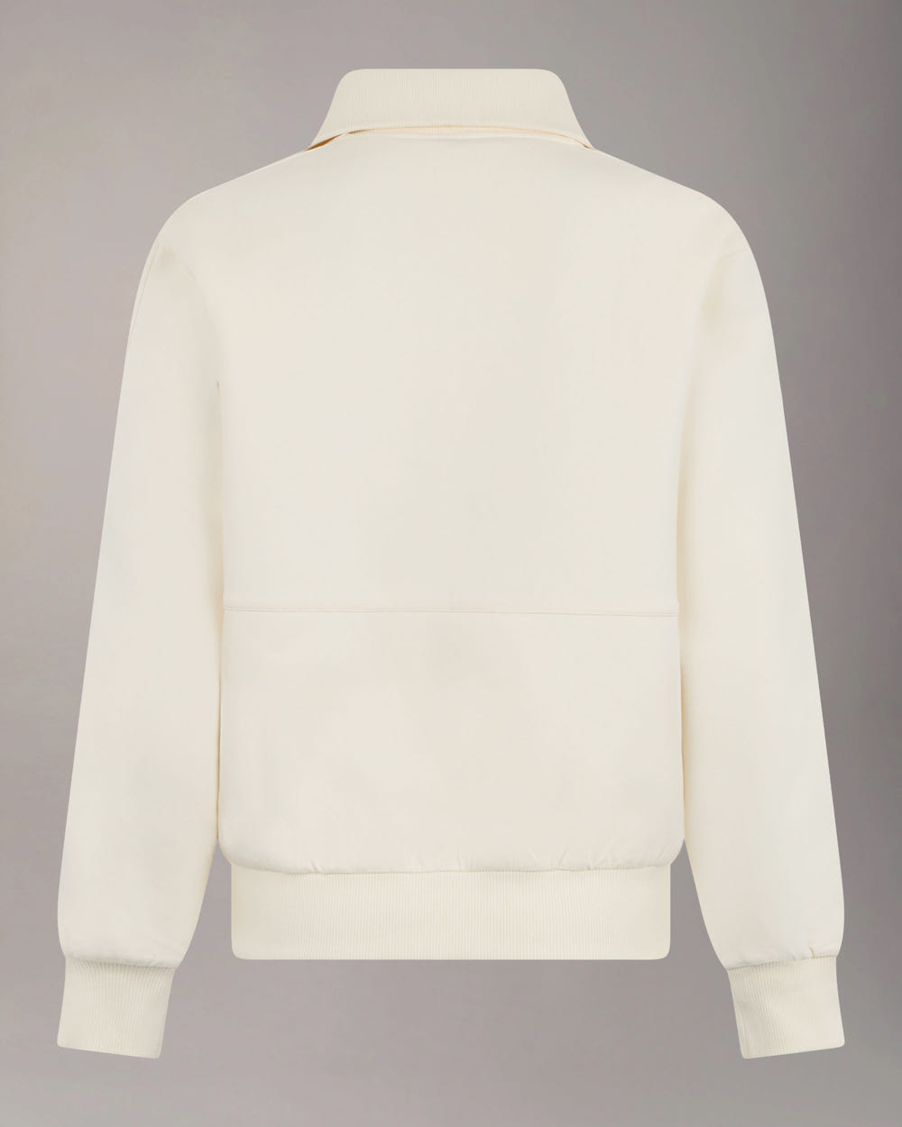 Moose Knuckles - M35LS632 - Mix Media Quarter Zip Sweater - WOMENS -  - Detail2