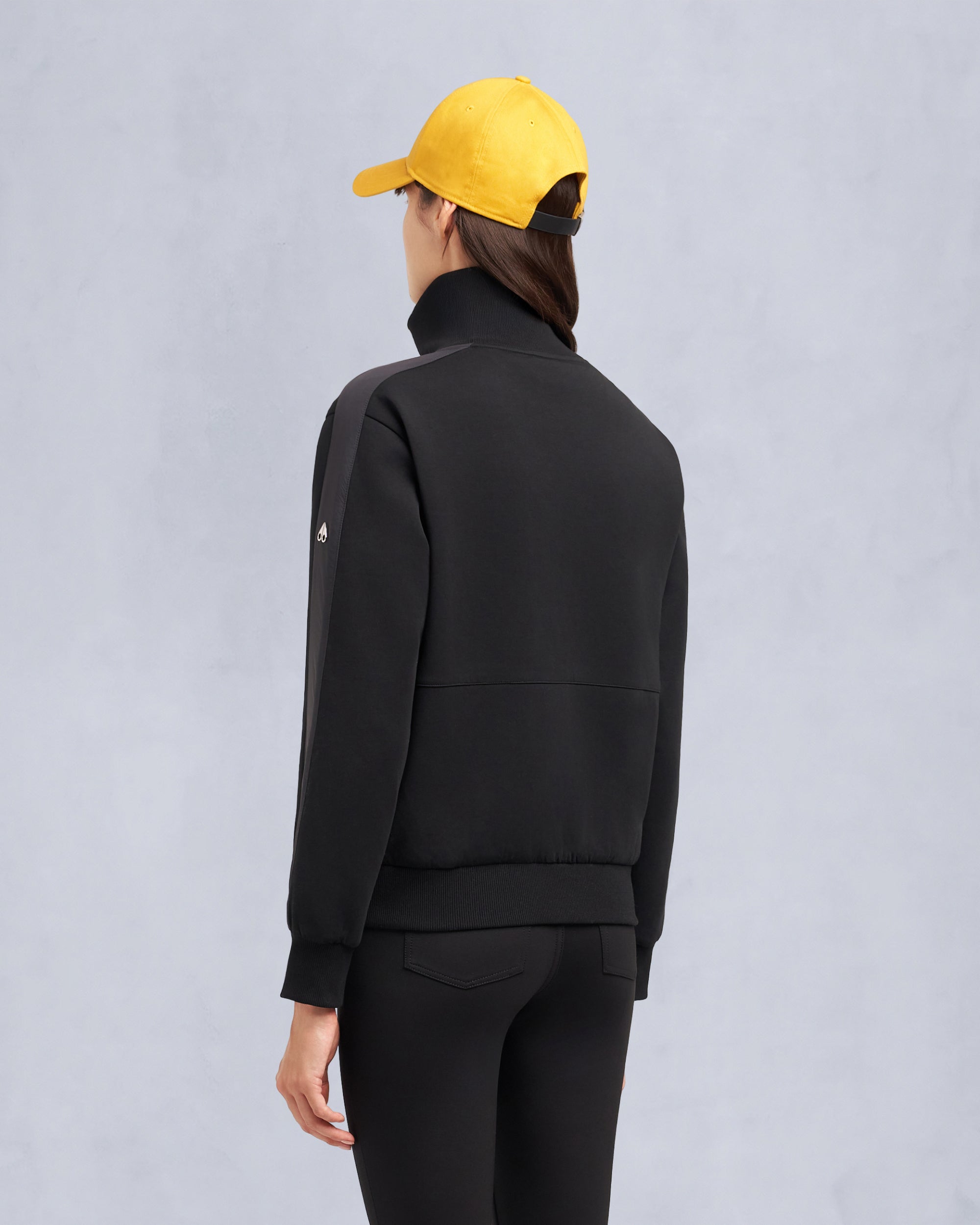 Mix Media Quarter Zip Sweater | Women | Moose Knuckles