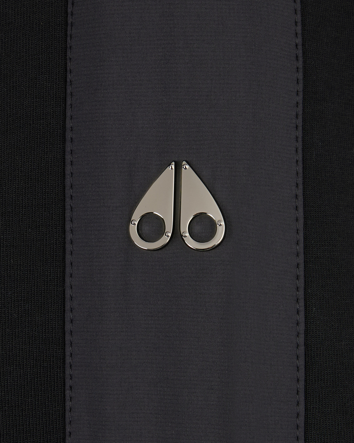 Moose Knuckles - M35LS632 - Mix Media Quarter Zip Sweater - WOMENS -  - Detail1