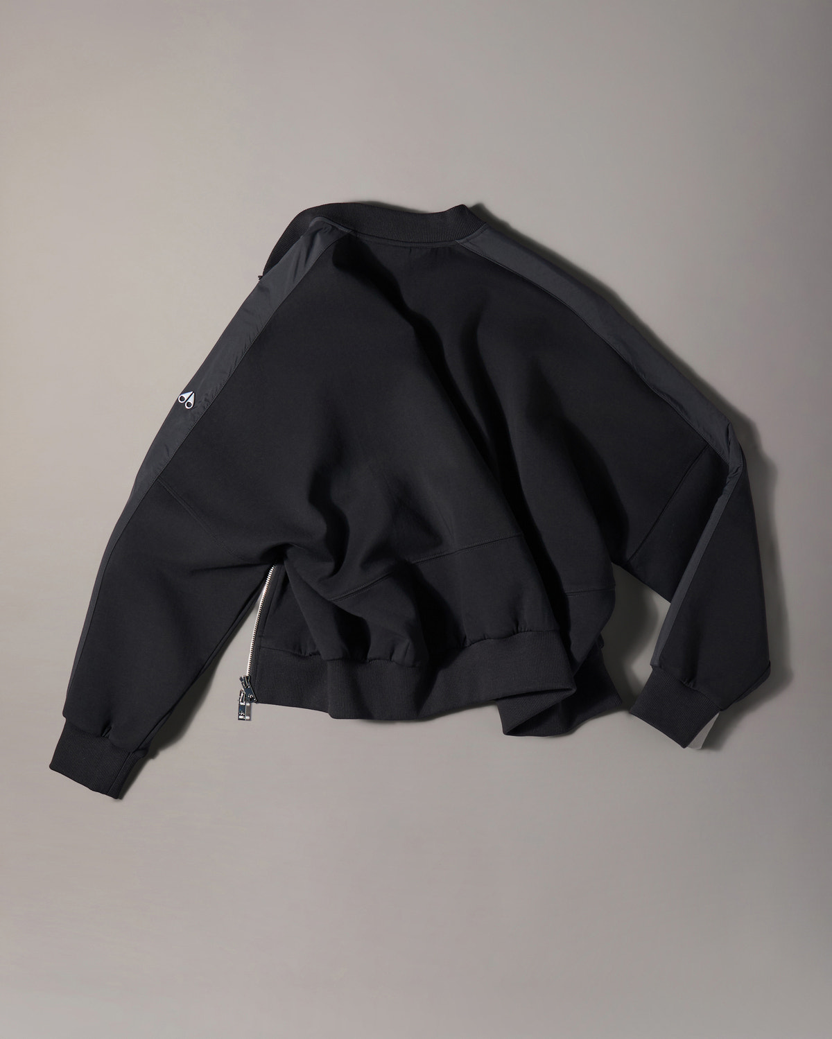 Moose Knuckles - M35LS646 - Mixed Media Bomber Jacket - WOMENS -  - Detail10