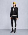 Moose Knuckles - M35LS646 - Mix Media Bomber Jacket - WOMENS -  - Front Category