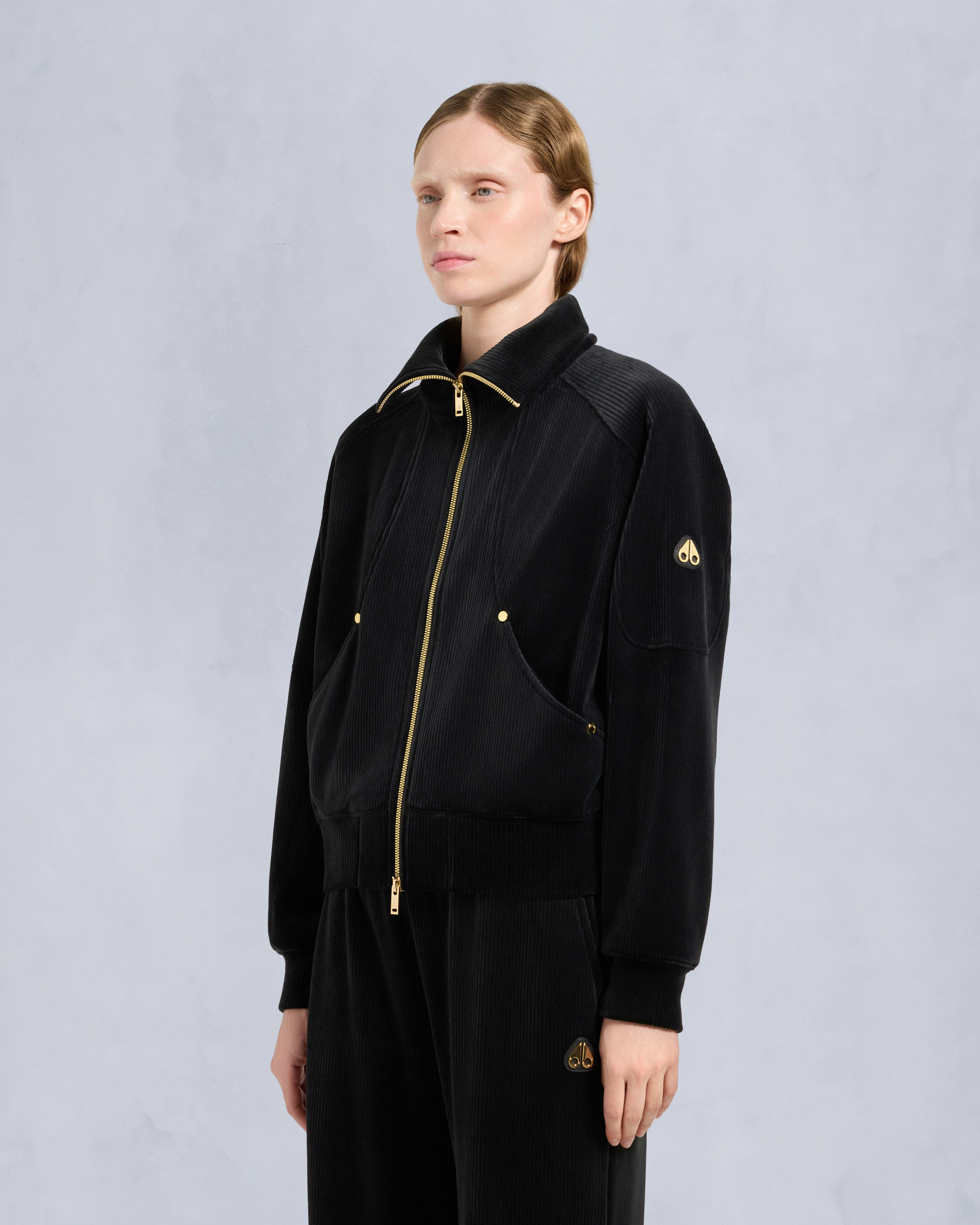 Moose Knuckles - M35LS669G - Gold Series Preston Full Zip - WOMENS -  - Front