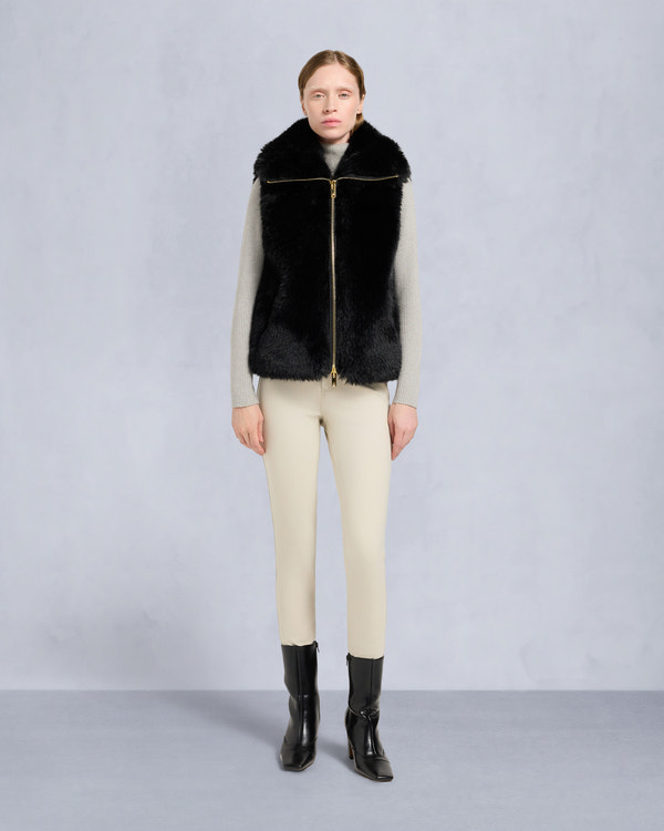 Moose Knuckles - M35LV462G - Gold Series River Bunny Vest - WOMENS -  - Front Category