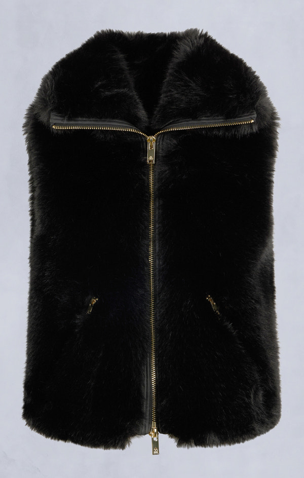 Moose Knuckles - M35LV462G - Gold Series River Bunny Vest - WOMENS -  - GM