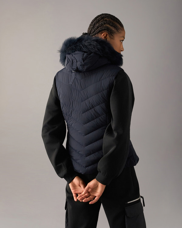 Moose Knuckles - M35LV468S - Elora Down Vest - WOMENS -  - Back