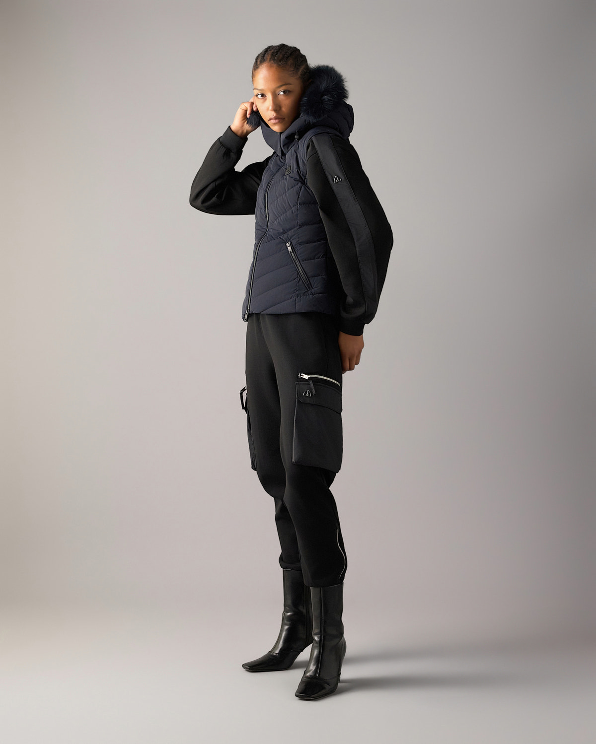 Moose Knuckles - M35LV468S - Elora Down Vest - WOMENS -  - Front