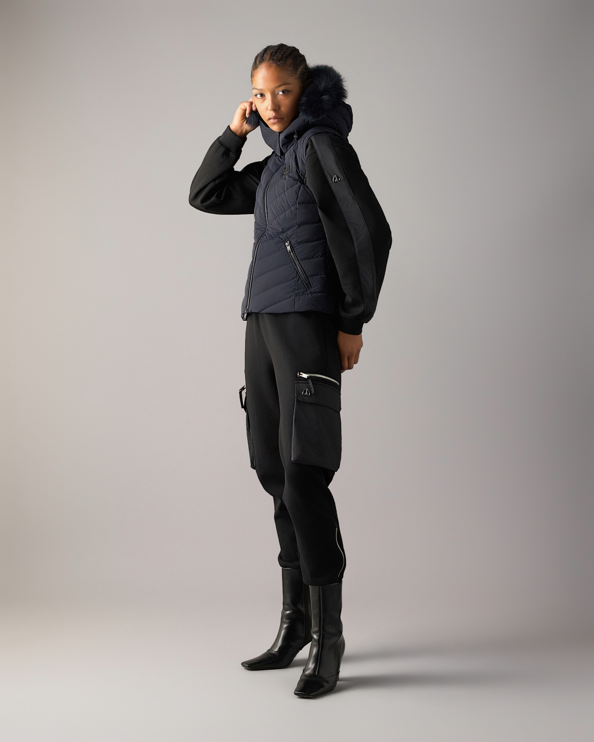 Moose Knuckles - M35LV468S - Elora Down Vest - WOMENS -  - Front