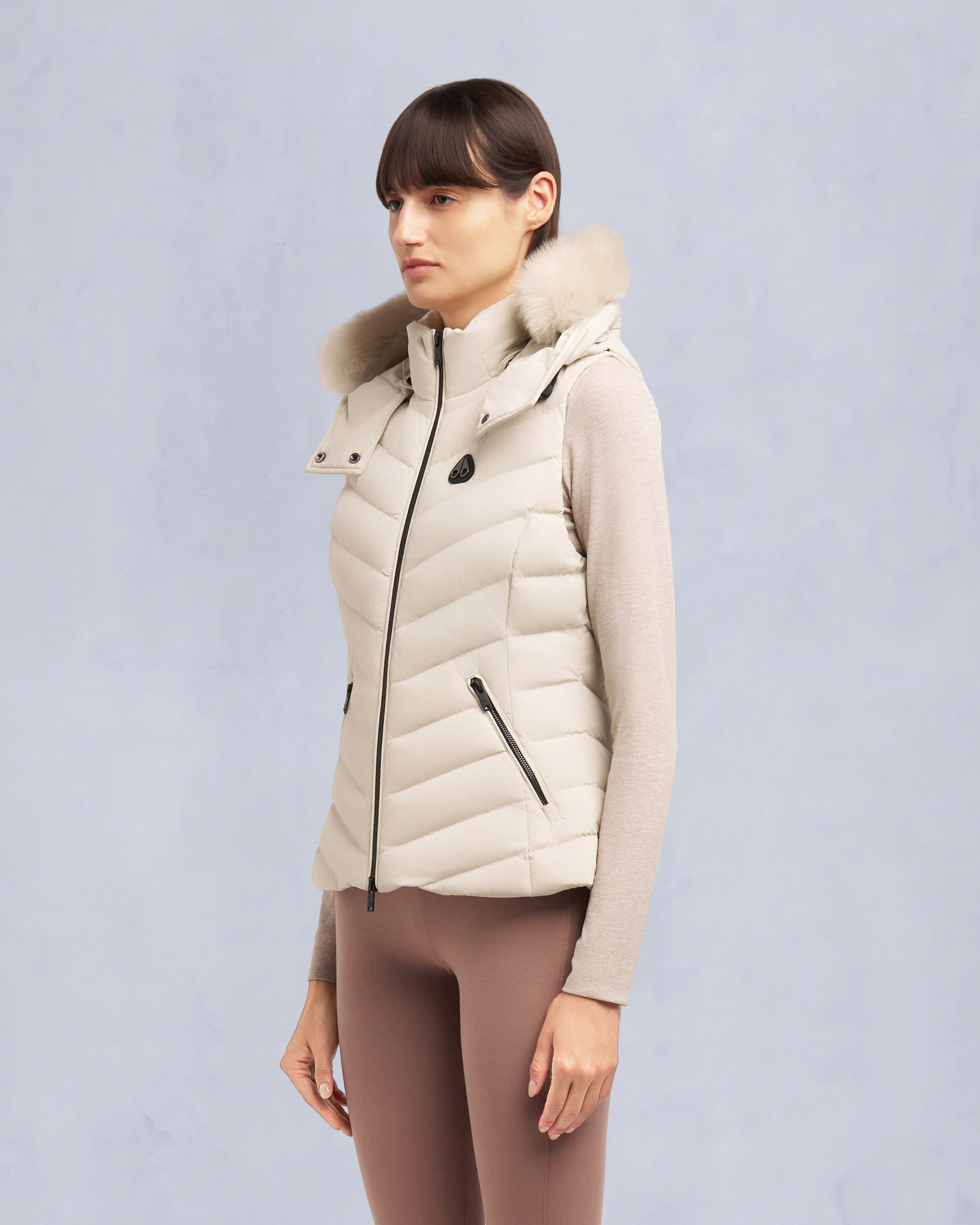 Moose Knuckles - M35LV468S - Elora Vest - WOMENS -  - Front
