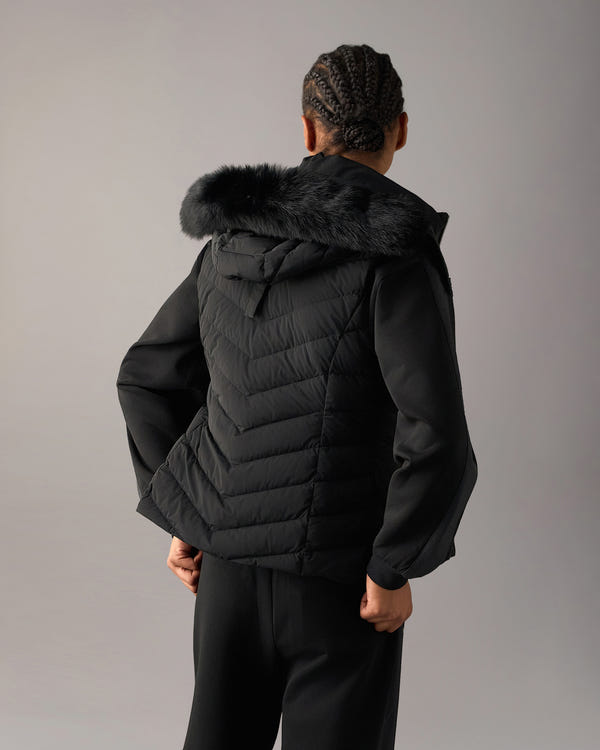 Moose Knuckles - M35LV468S - Elora Down Vest - WOMENS -  - Back