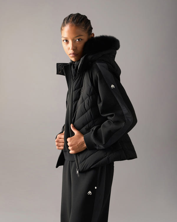 Moose Knuckles - M35LV468S - Elora Down Vest - WOMENS -  - Front