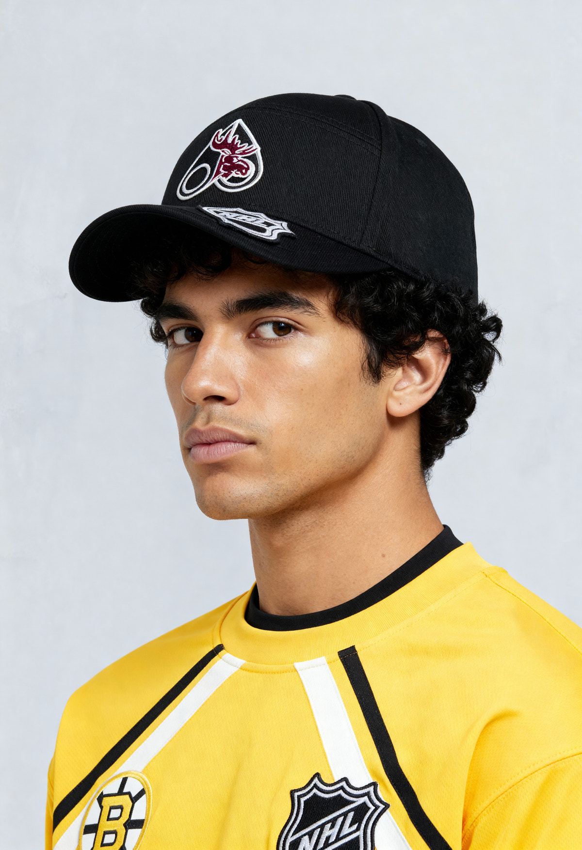 Moose Knuckles - M35MA512NM - NHL x Moose Knuckles Team Cap - ACCESSORIES -  - Front