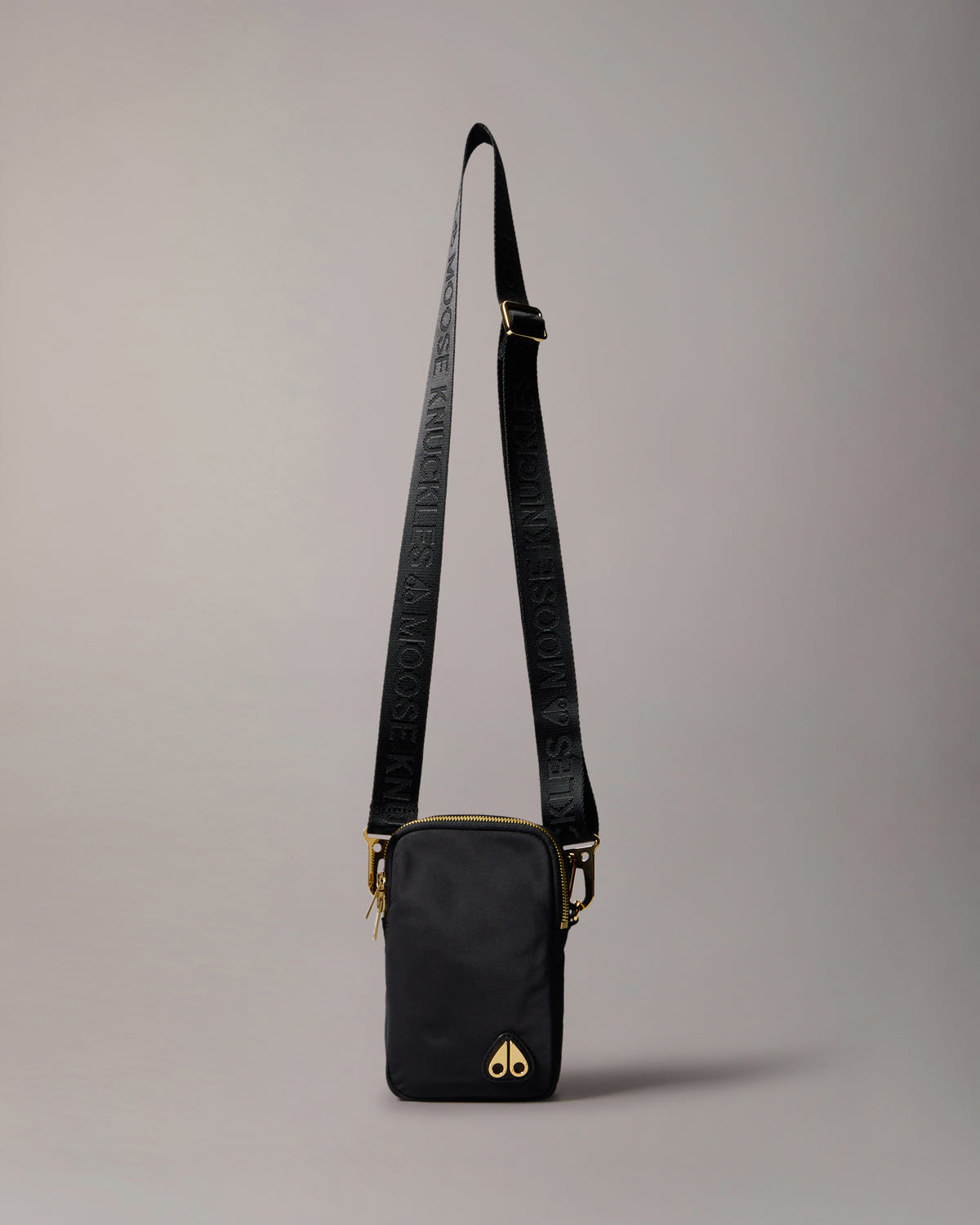 Moose Knuckles - M35MA516G - Gold Series Dial Crossbody Bag - ACCESSORIES -  - GM