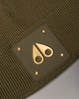 Moose Knuckles - M35MA574G - Gold Series Logo Icon Wool Beanie - ACCESSORIES -  - Detail1