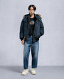 Moose Knuckles - M35MB000EV - Evisu x Moose Denim Ballistic Bomber Jacket - MENS -  - Front Category
