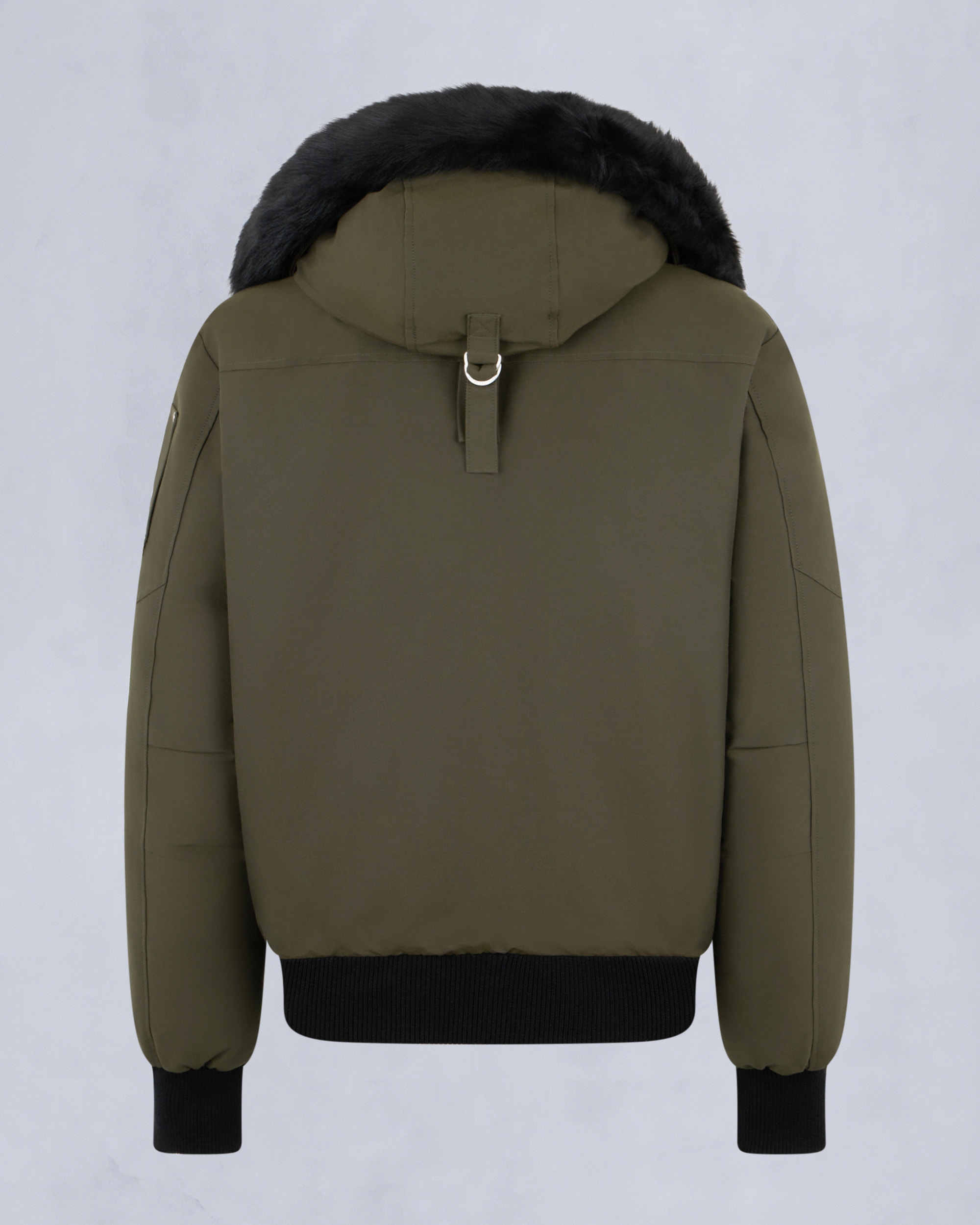 Moose Knuckles - M35MB000GS - Gold Series Original Shearling Trim Ballistic Bomber - MENS -  - Detail2