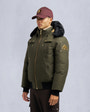 Moose Knuckles - M35MB000GS - Gold Series Original Shearling Trim Ballistic Bomber - MENS -  - Front