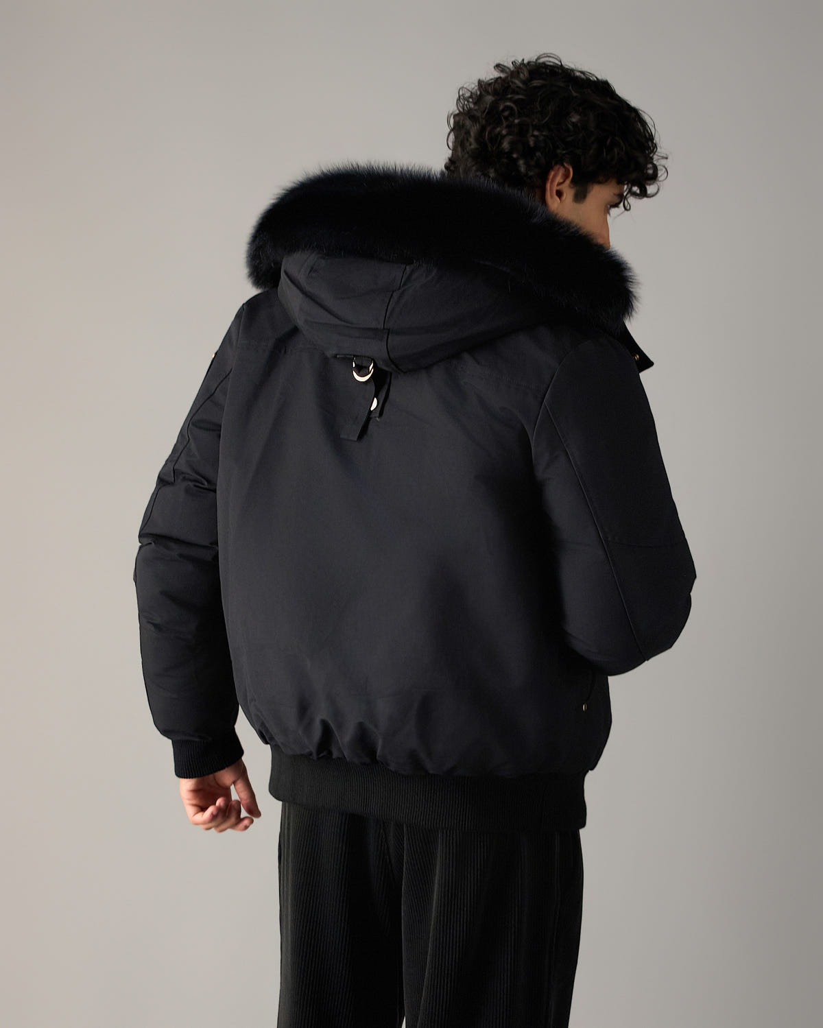 Moose Knuckles - M35MB000GS - Gold Series Original Ballistic Down Bomber - MENS -  - Back