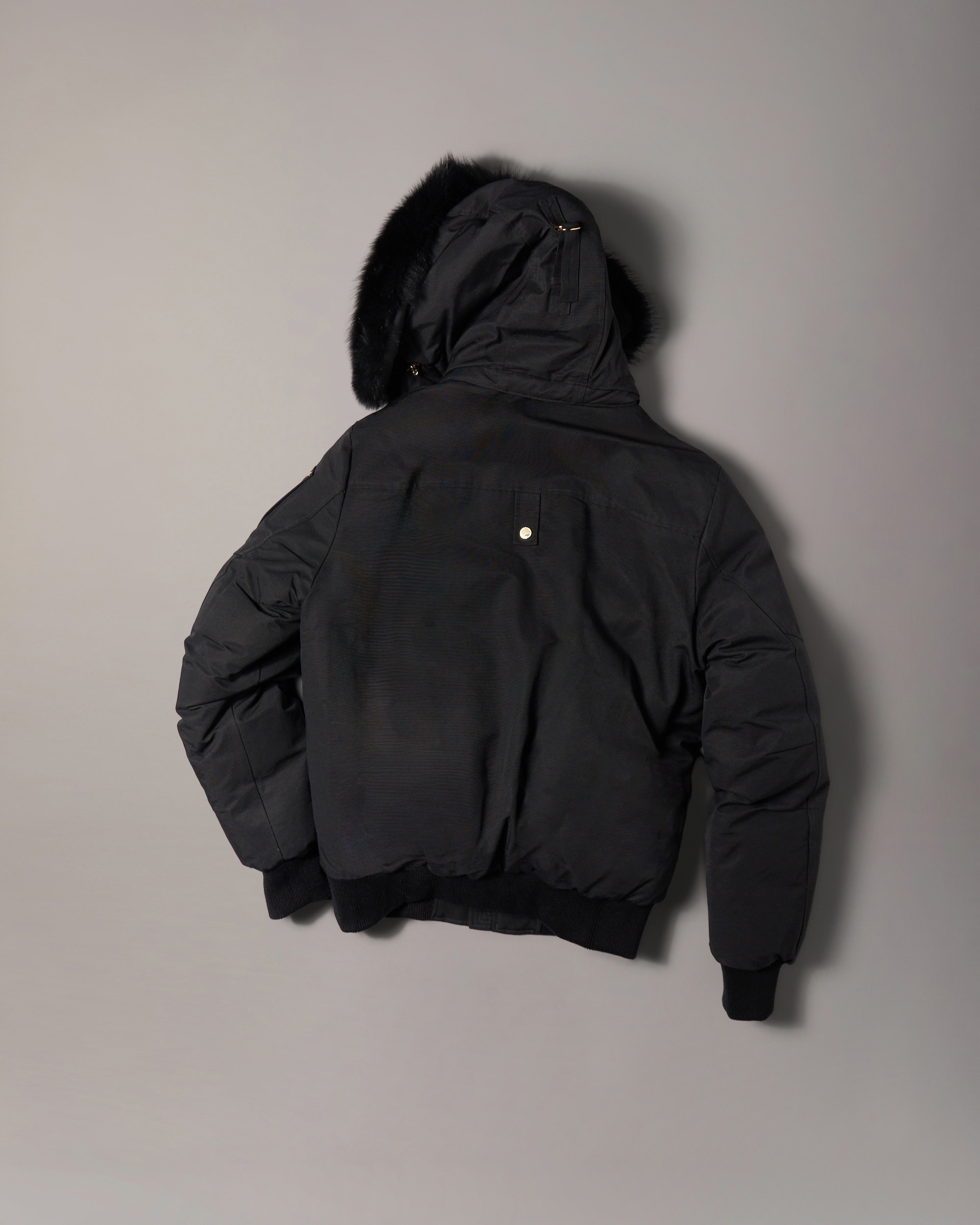 Moose Knuckles - M35MB000GS - GOLD SERIES ORIGINAL SHEARLING TRIM BALLISTIC BOMBER - MENS -  - Detail10
