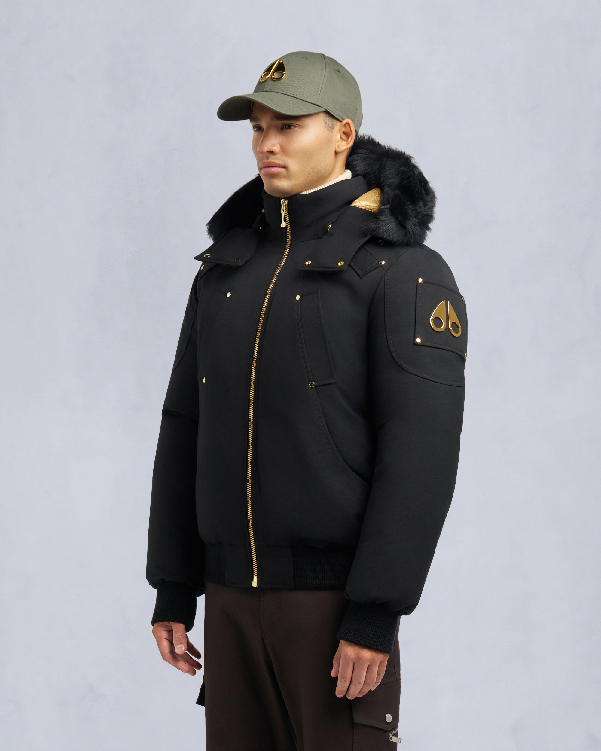 Moose Knuckles - M35MB000GS - Gold Series Ballistic Bomber - MENS -  - Front