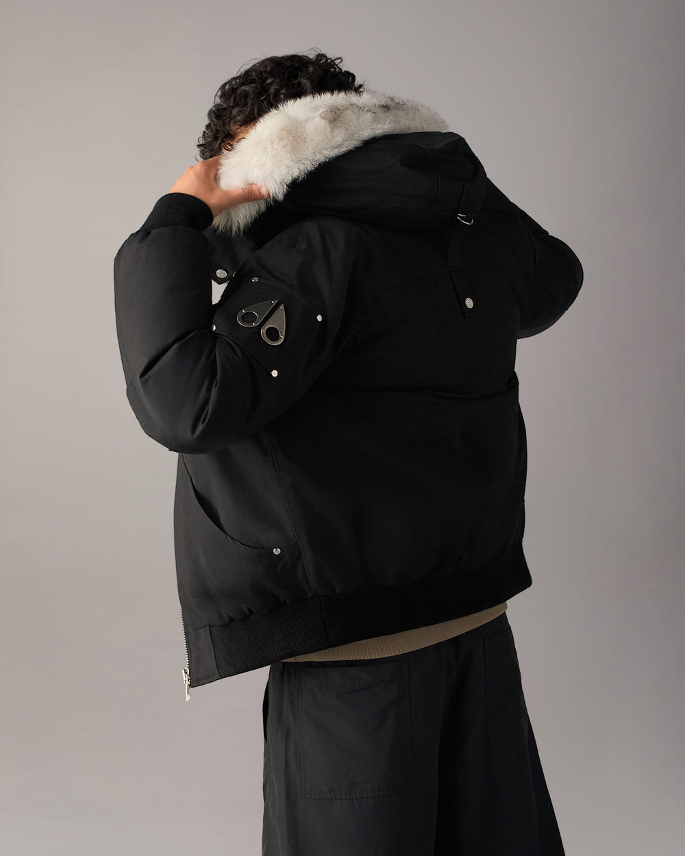 Moose Knuckles - M35MB000S - Original Ballistic Down Bomber - MENS -  - Back
