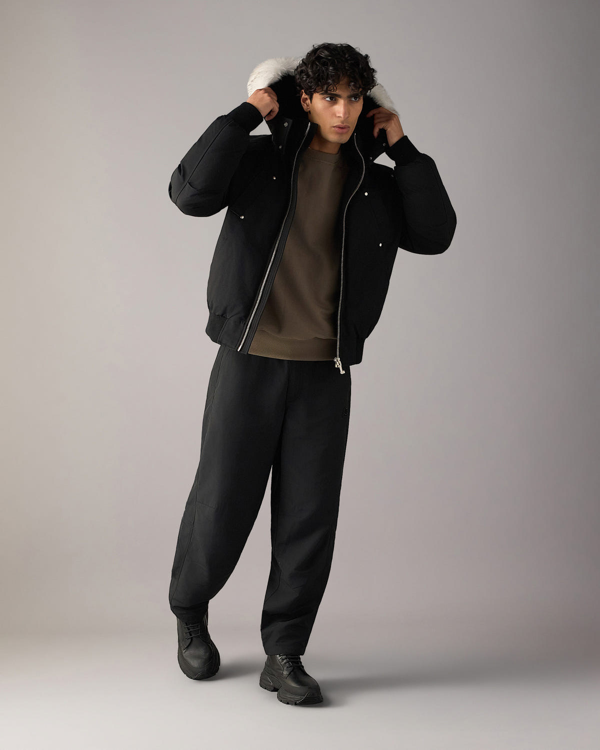 Moose Knuckles - M35MB000S - Original Ballistic Down Bomber - MENS -  - Front