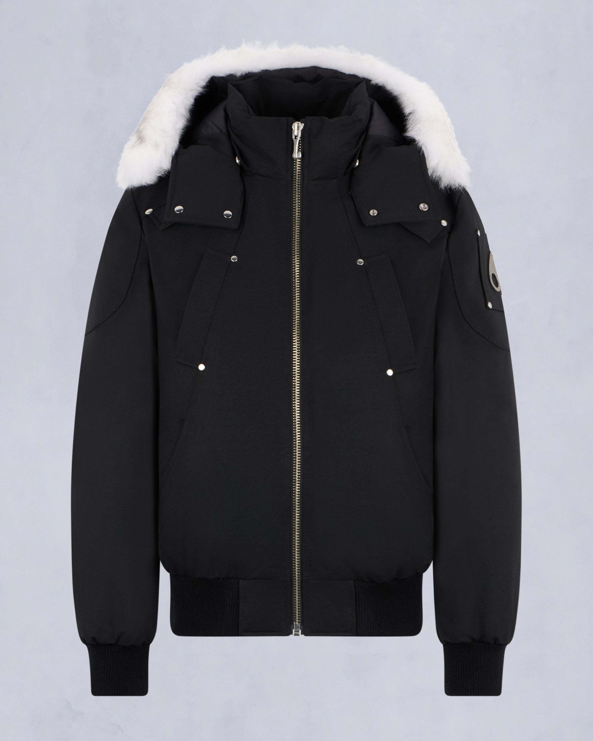 ジャケット・アウター MOOSE KNUCKLES Original Ballistic Shearling Trim Bomber Jacket | Men | Moose Knuckles