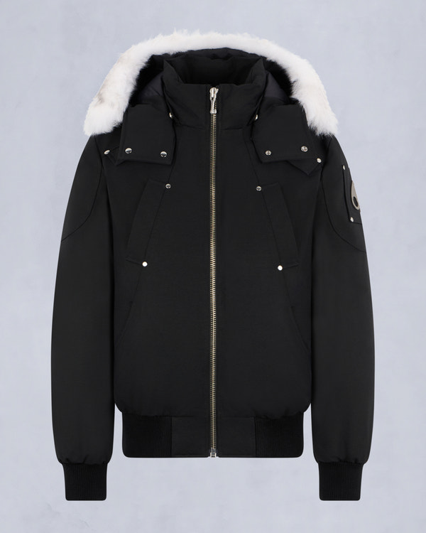 Moose Knuckles - M35MB000S - ORIGINAL BALLISTIC SHEARLING TRIM BOMBER JACKET - MENS -  - GM