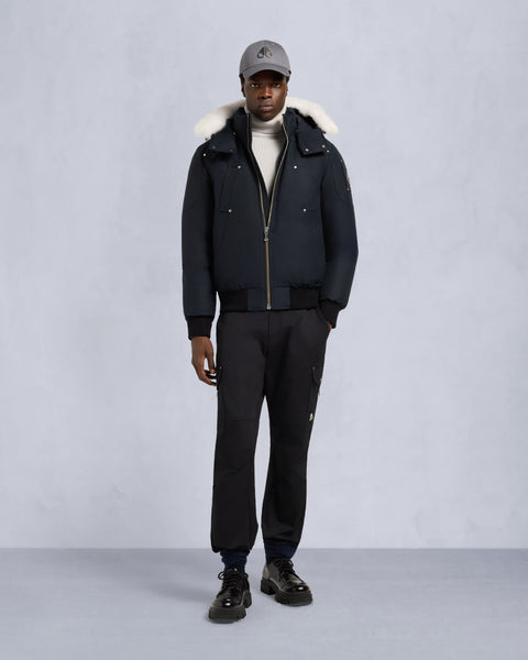 Original Ballistic Shearling Trim Bomber Jacket | Men | Moose Knuckles