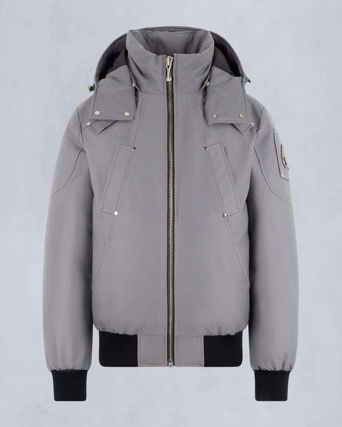 Moose Knuckles - M35MB000S - ORIGINAL BALLISTIC SHEARLING TRIM BOMBER JACKET - MENS -  - Detail7