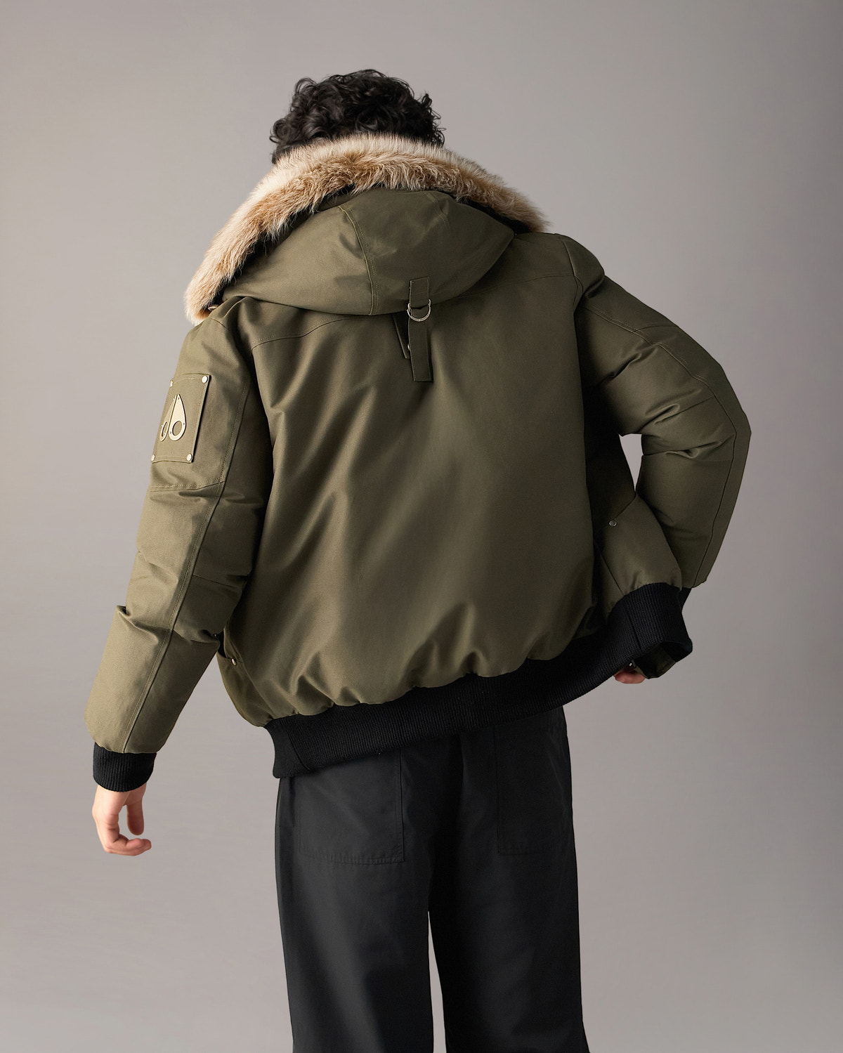 Moose Knuckles - M35MB000S - Original Ballistic Down Bomber - MENS -  - Back