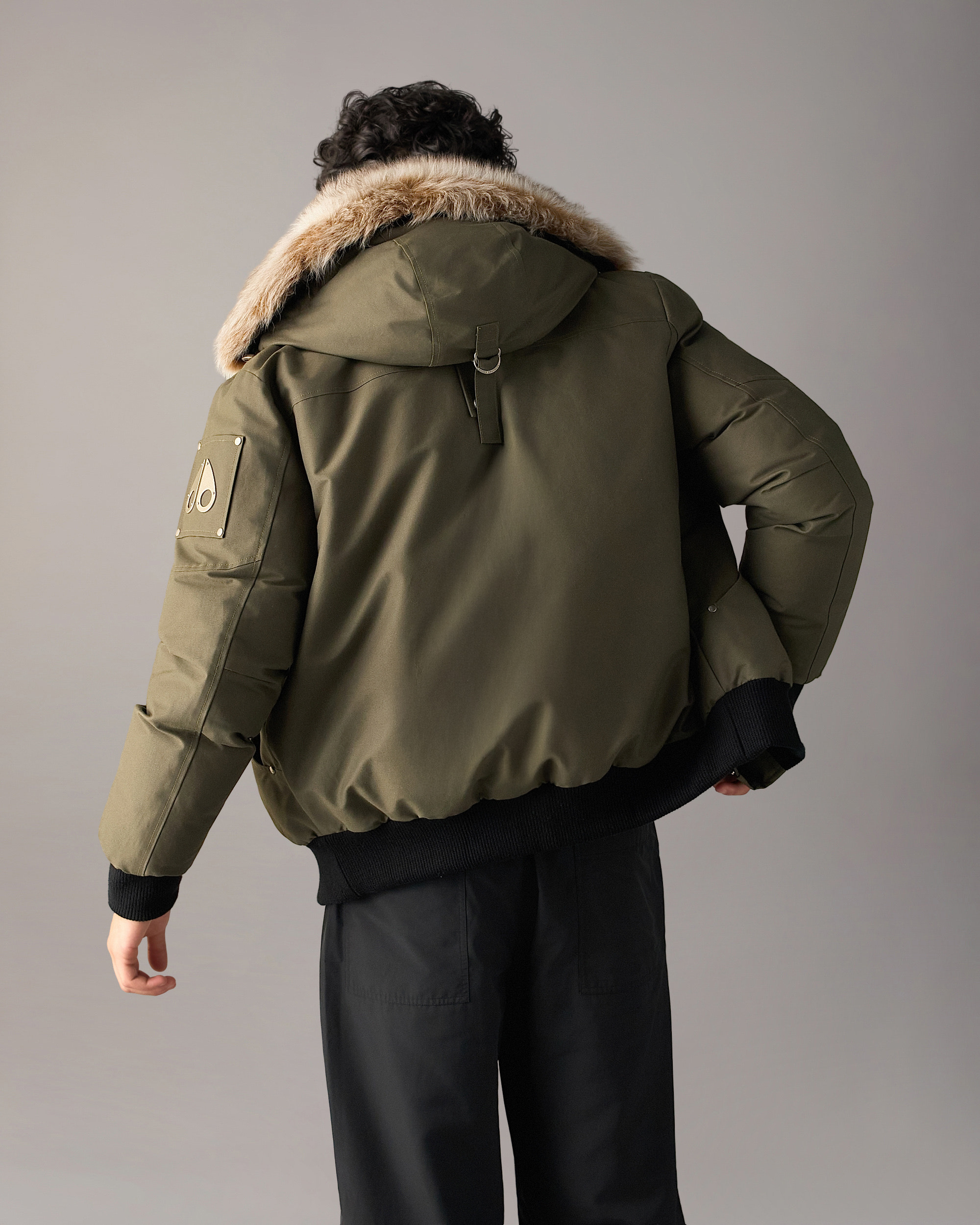 Moose Knuckles - M35MB000S - Original Ballistic Down Bomber - MENS -  - Back
