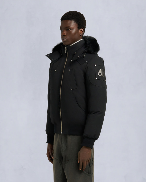Moose Knuckles - M35MB000S - Original Ballistic Neoshear Bomber Jacket - MENS -  - Front