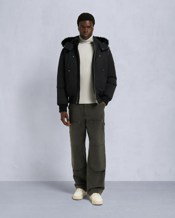 Moose Knuckles - M35MB000S - Original Ballistic Neoshear Bomber Jacket - MENS -  - Front Category