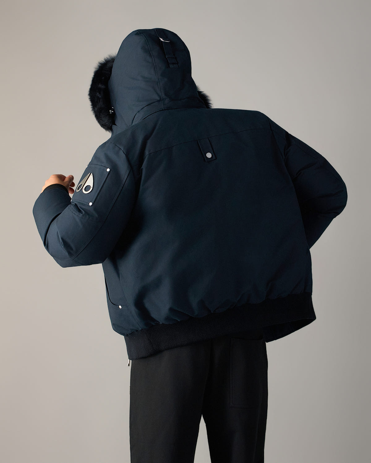 Moose Knuckles - M35MB000S - Original Ballistic Down Bomber - MENS -  - Back
