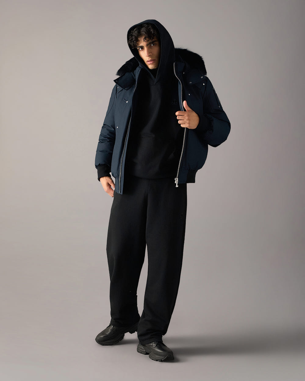 Moose Knuckles - M35MB000S - Original Ballistic Down Bomber - MENS -  - Front