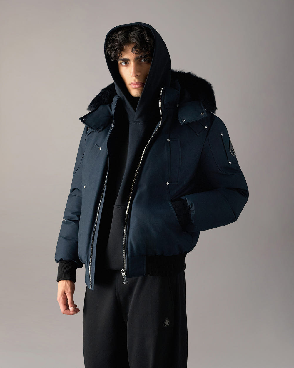 Moose Knuckles - M35MB000S - Original Ballistic Down Bomber - MENS -  - Front Category