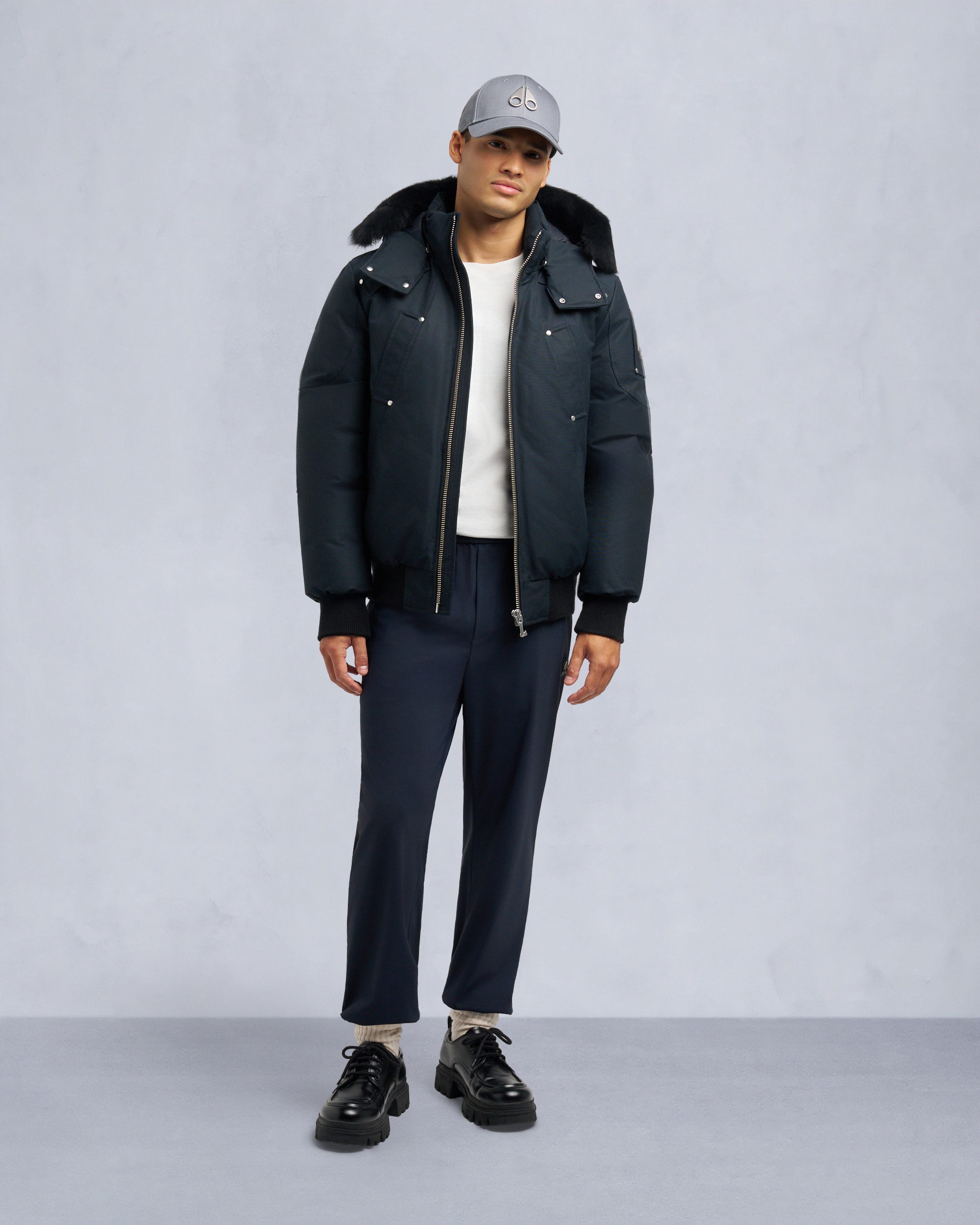 Moose Knuckles - M35MB000S - Original Ballistic Neoshear Bomber Jacket - MENS -  - Front Category
