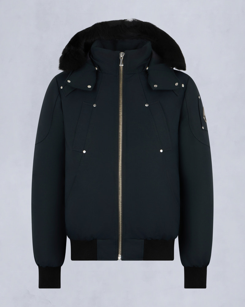 Moose Knuckles - M35MB000S - ORIGINAL BALLISTIC SHEARLING TRIM BOMBER JACKET - MENS -  - GM