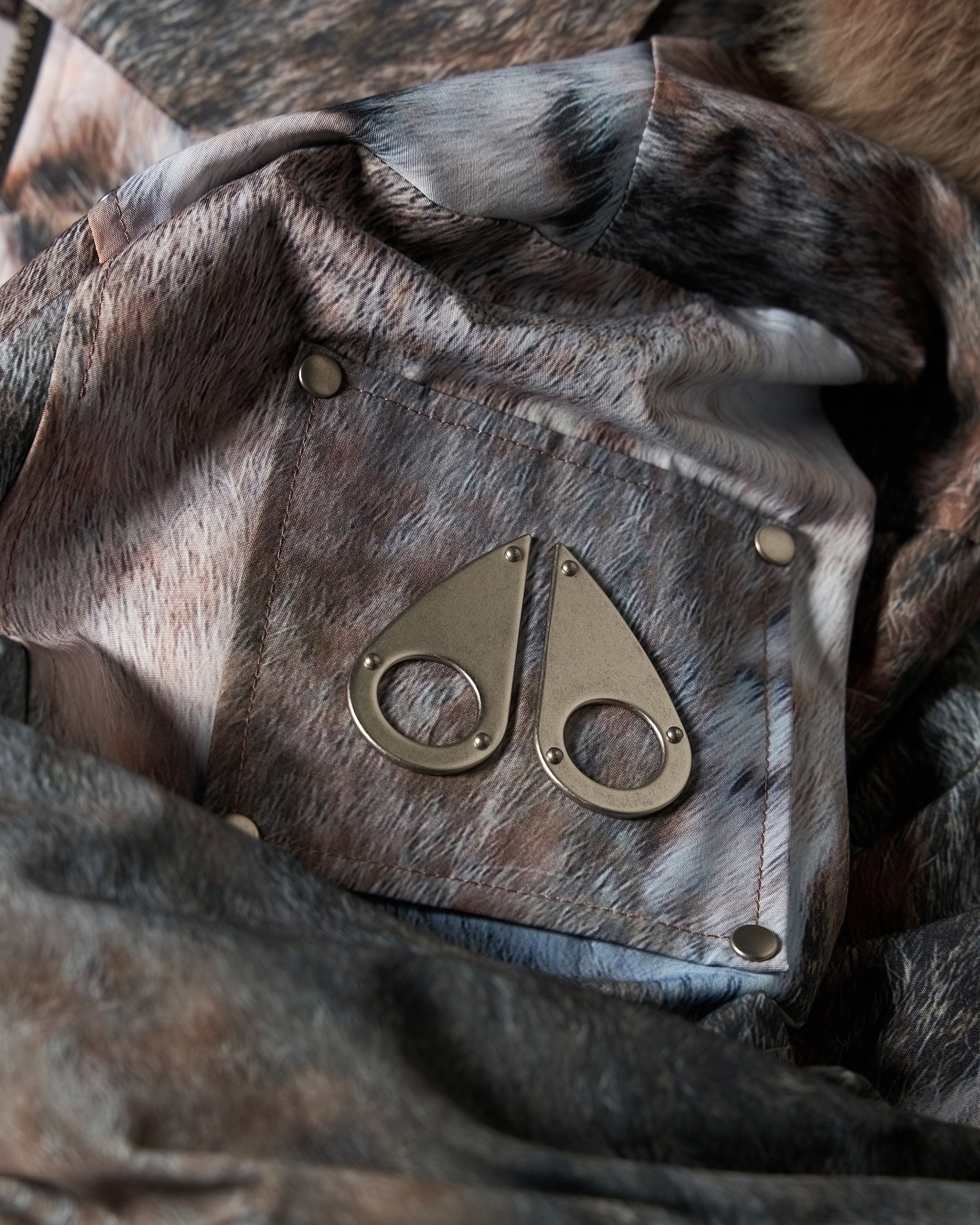 Moose Knuckles - M35MB000SH - ORIGINAL BALLISTIC SHEARLING TRIM BOMBER JACKET - MENS -  - Detail2