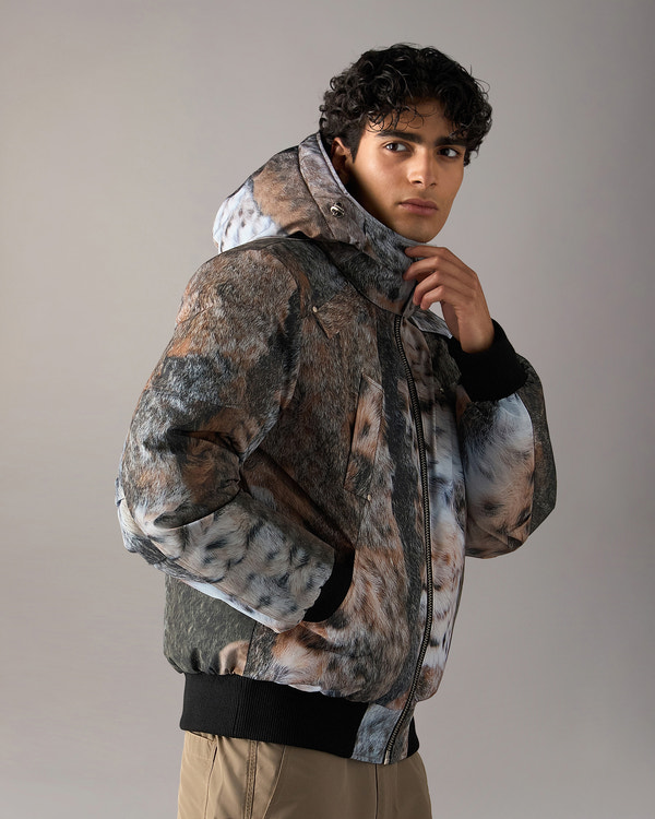 Moose Knuckles - M35MB000SH - ORIGINAL BALLISTIC SHEARLING TRIM BOMBER JACKET - MENS -  - Detail4