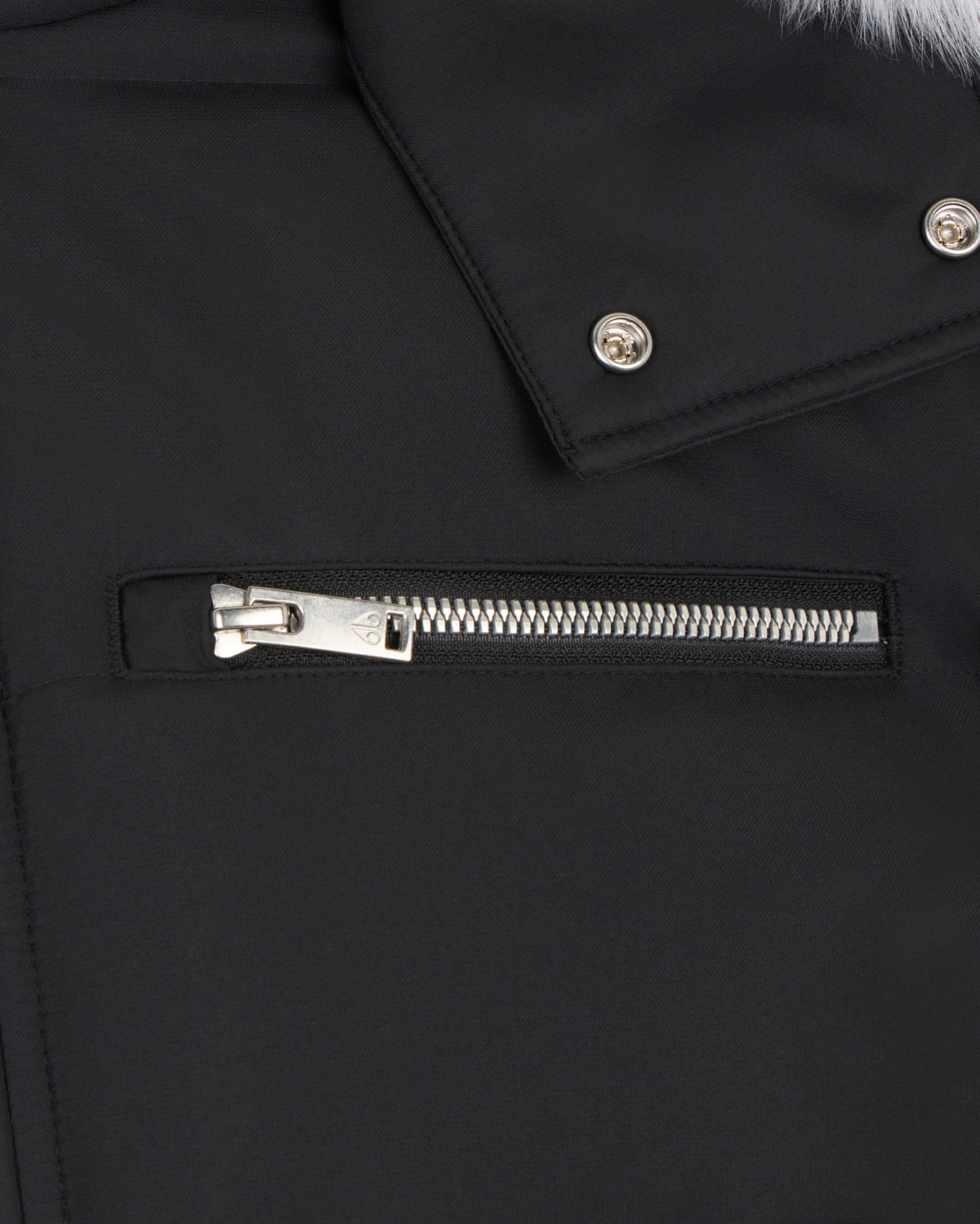 Moose Knuckles - M35MB005S - CLOUD SHEARLING TRIM BOMBER JACKET - MENS -  - Detail1