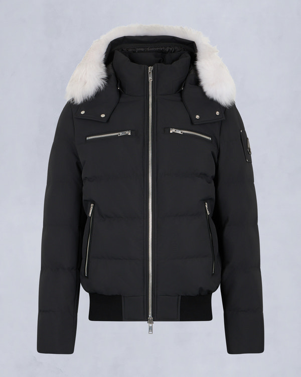 Moose Knuckles - M35MB005S - CLOUD SHEARLING TRIM BOMBER JACKET - MENS -  - GM