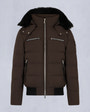 Moose Knuckles - M35MB005S - Cloud Shearling Trim Bomber Jacket - MENS -  - GM