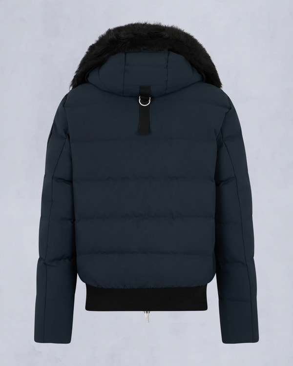 Moose Knuckles - M35MB005S - CLOUD SHEARLING TRIM BOMBER JACKET - MENS -  - Detail2