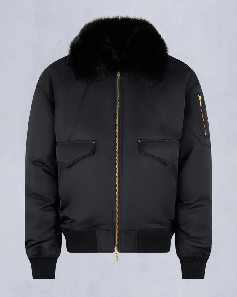 Moose Knuckles - M35MB010GS - Gold Series Ludo Bomber Jacket - MENS -  - GM
