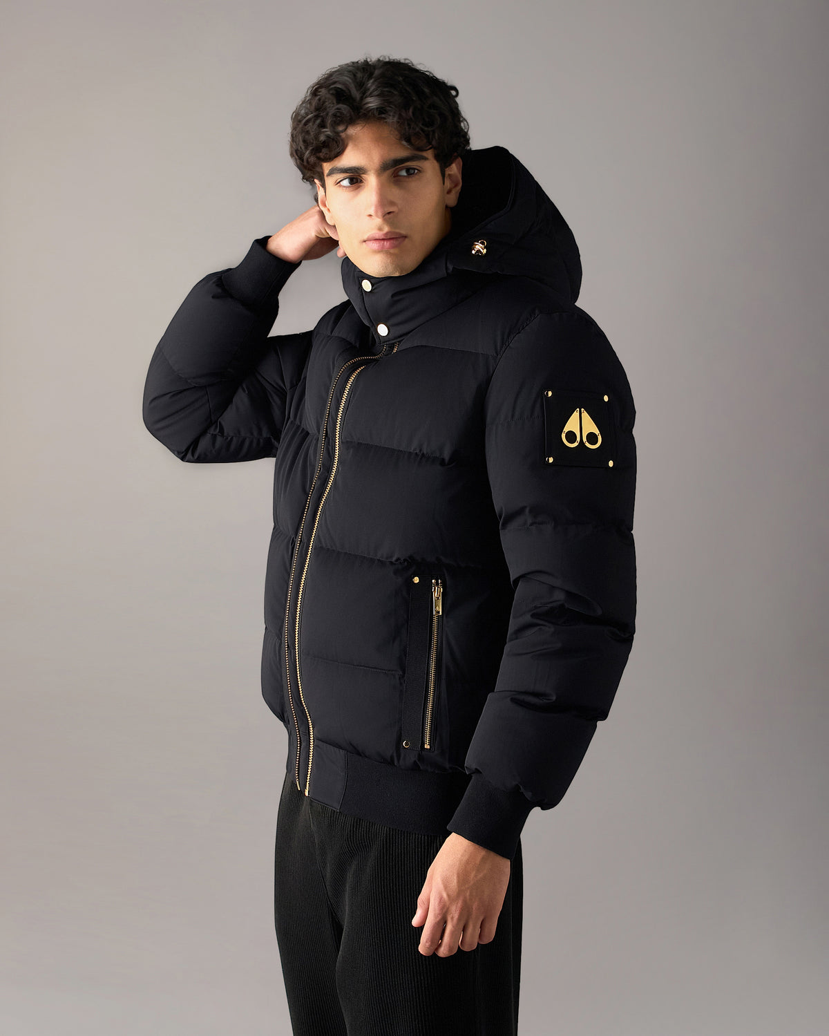 Moose Knuckles - M35MB021GS - Gold Series Stagg Down Bomber - MENS -  - Detail4
