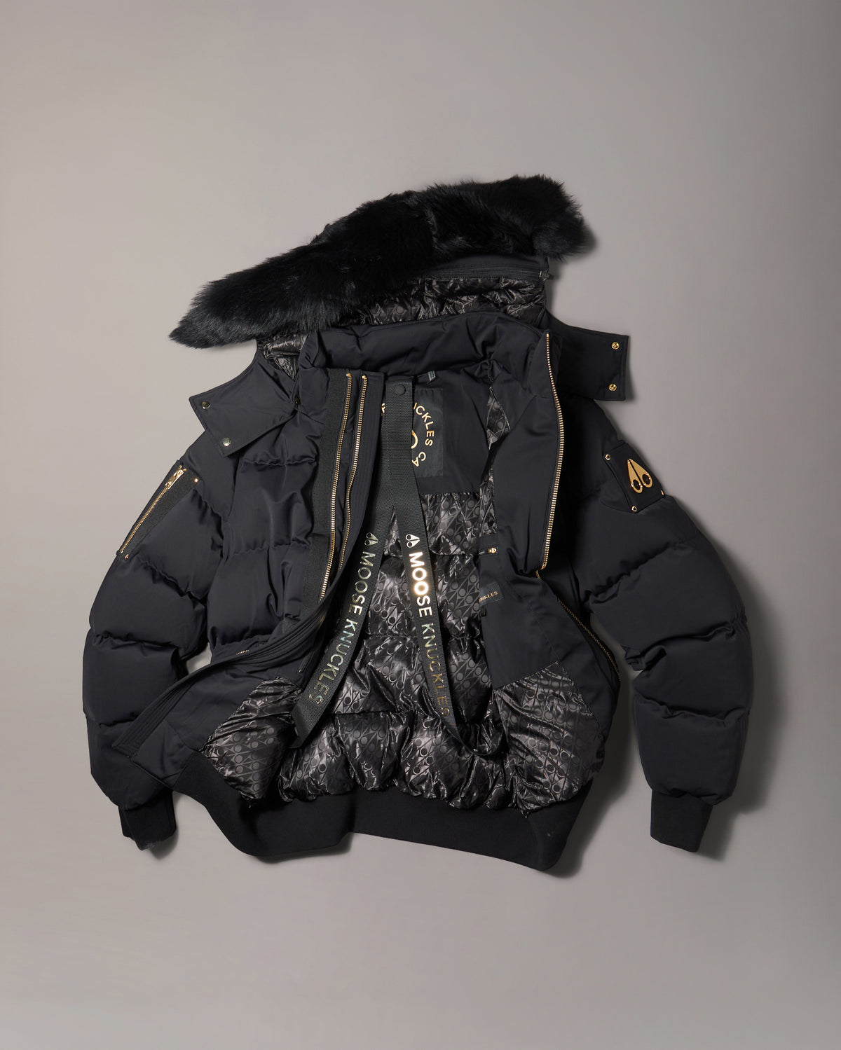 Moose Knuckles - M35MB021GS - Gold Series Stagg Down Bomber - MENS -  - GM