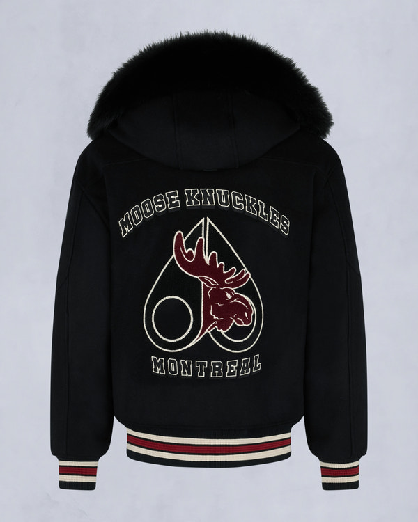 Moose Knuckles - M35MB030NM - NHL x Moose Knuckles Team Bomber Jacket - MENS -  - Detail2