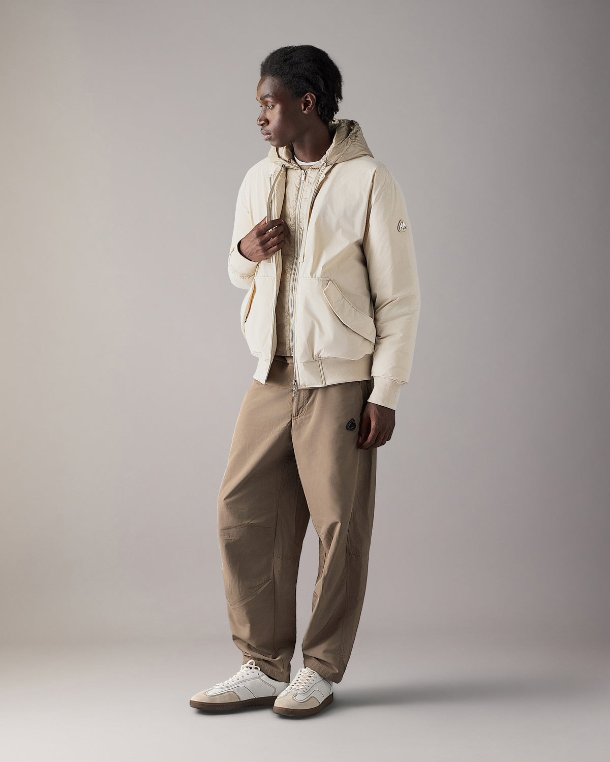 Moose Knuckles - M35MB047 - Brixton Down Bomber Jacket - MENS -  - Front